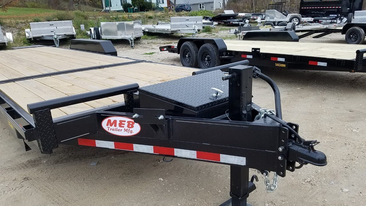 New 2026 MEB 18+4 Tilt Bed Equipment Trailer 14K