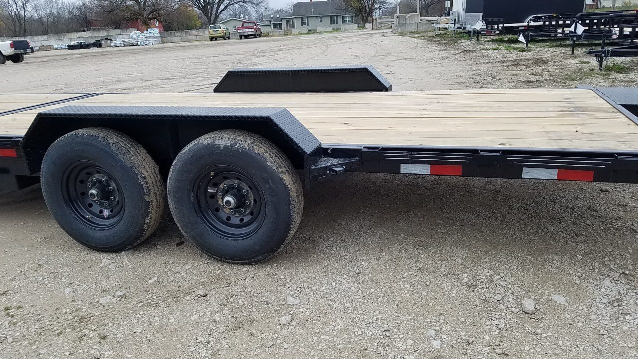 New 2026 MEB 18+4 Tilt Bed Equipment Trailer 14K