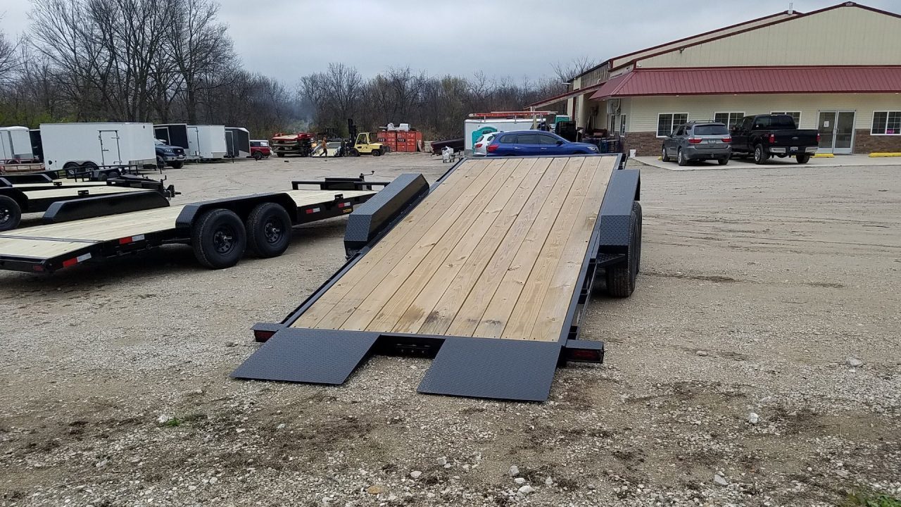 New 2026 MEB 18+4 Tilt Bed Equipment Trailer 14K