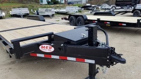 New 2026 MEB 18+4 Tilt Bed Equipment Trailer 14K