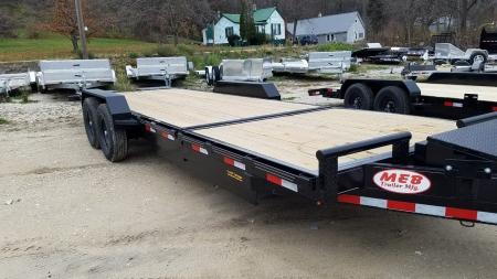New 2026 MEB 18+4 Tilt Bed Equipment Trailer 14K