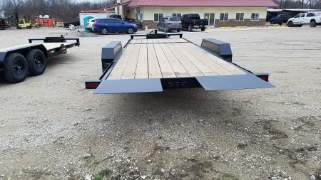 New 2026 MEB 18+4 Tilt Bed Equipment Trailer 14K