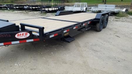New 2026 MEB 18+4 Tilt Bed Equipment Trailer 14K