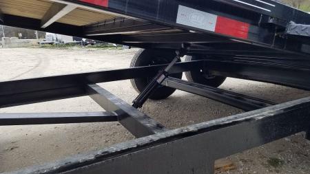 New 2026 MEB 18+4 Tilt Bed Equipment Trailer 14K