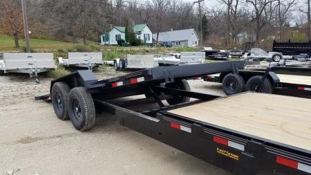 New 2026 MEB 18+4 Tilt Bed Equipment Trailer 14K