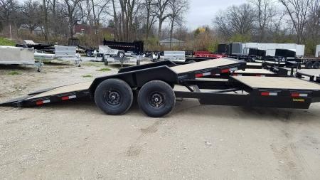 New 2026 MEB 18+4 Tilt Bed Equipment Trailer 14K