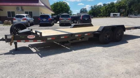 New 2026 MEB 18+4 Tilt Bed Equipment Trailer 14K