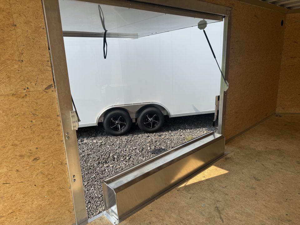 New 2027 E-Z Hauler EZEC8.5X24CH XLT PRO Car Hauler 71 SERIES, 7 FOOT 1 INCH INTERIOR HEIGHT, ELITE ESCAPE DOOR, .080 POLY SIDES, REAR CANOPY, FREE ALUMINUM WHEEL UPGRADE