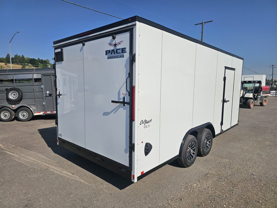 New 2027 Pace Outback DLX 8.5x18 10k Enclosed Cargo Trailer