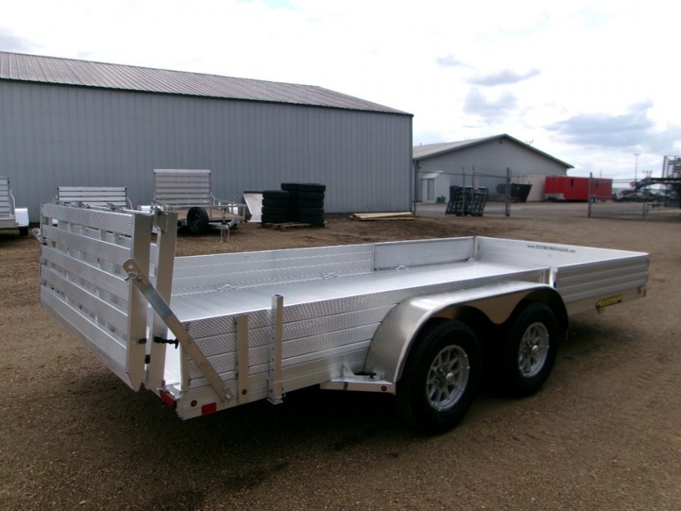 New 2026 Aluma 8116TA R BT SR Utility Trailer