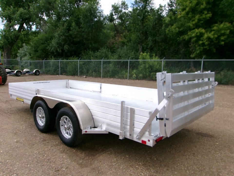 New 2026 Aluma 8116TA R BT SR Utility Trailer