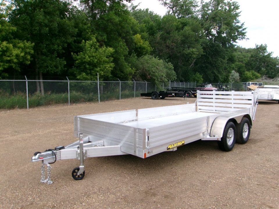 New 2026 Aluma 8116TA R BT SR Utility Trailer