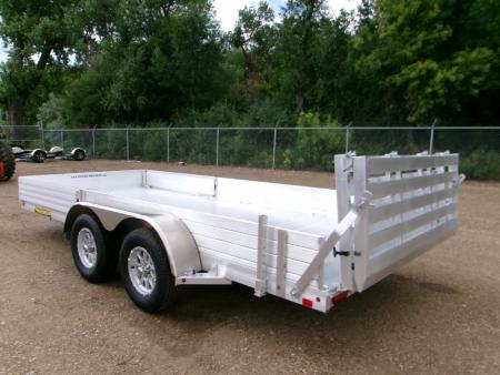 New 2026 Aluma 8116TA R BT SR Utility Trailer