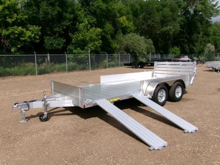 New 2026 Aluma 8116TA R BT SR Utility Trailer