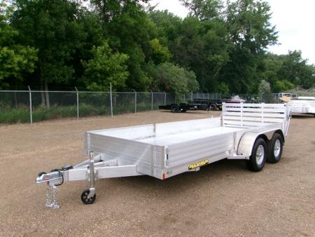 New 2026 Aluma 8116TA R BT SR Utility Trailer