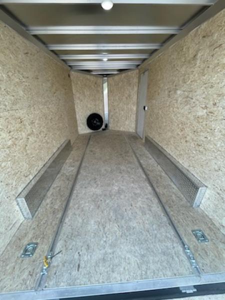New 2027 E-Z Hauler 7.5x14 UTV Ultimate Cargo / Enclosed Trailer
