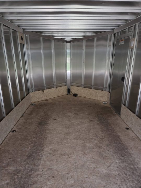 Used 2025 High Country Trailers 8.5x20 aluminum enclosed car hauler cargo trailer black Cargo / Enclosed Trailer