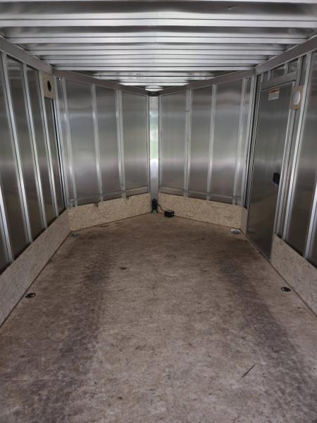 Used 2025 High Country Trailers 8.5x20 aluminum enclosed car hauler cargo trailer black Cargo / Enclosed Trailer