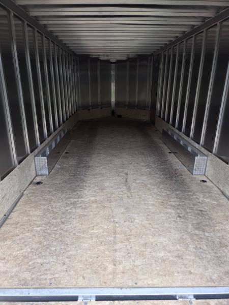 Used 2025 High Country Trailers 8.5x20 aluminum enclosed car hauler cargo trailer black Cargo / Enclosed Trailer