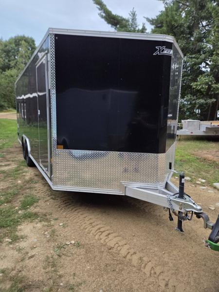 Used 2025 High Country Trailers 8.5x20 aluminum enclosed car hauler cargo trailer black Cargo / Enclosed Trailer