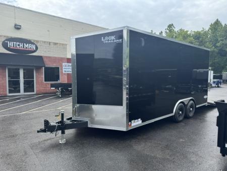 New 8.5 x 18 Look Element Se V-Nose Car Hauler 10k / Enclosed Car Trailer