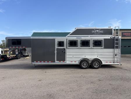Used 2024 Cimarron Trailers Norstar 4H Horse Trailer