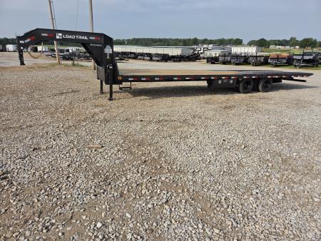 New 2027 Load Trail 102X34 TANDEM PO-PRO GOOSENECK W/12' CLETED TAIL 10K AXLES HYDROJACKS & TUFF WIRELESS