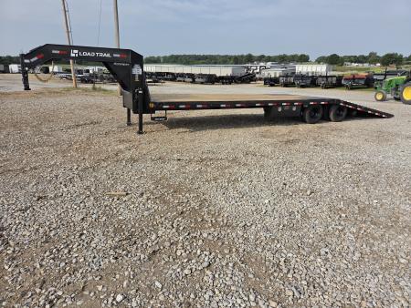 New 2027 Load Trail 102X34 TANDEM PO-PRO GOOSENECK W/12' CLETED TAIL 10K AXLES HYDROJACKS & TUFF WIRELESS