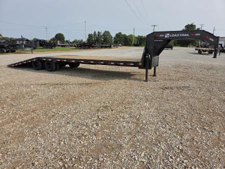 New 2027 Load Trail 102X34 TANDEM PO-PRO GOOSENECK W/12' CLETED TAIL 10K AXLES HYDROJACKS & TUFF WIRELESS