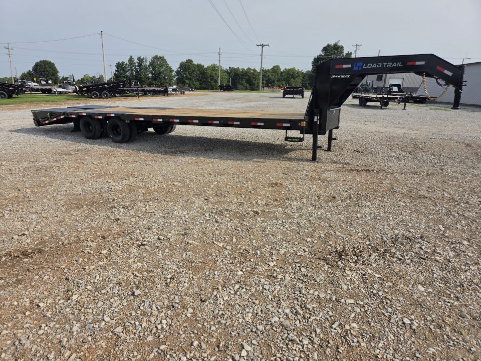 New 2027 Load Trail 102X32 TANDEM LO-PRO GOOSENECK W/12K AXLES 14PLY TIRES & MAX RAMPS