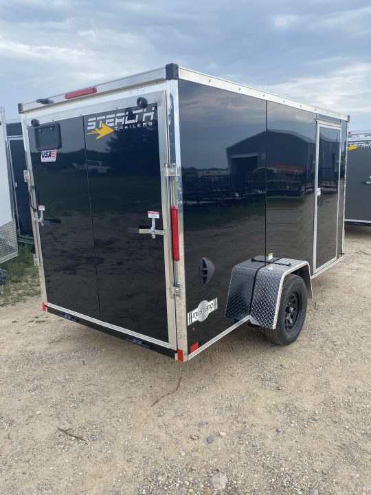 New 2027 Stealth Trailers 6X12 Cargo / Enclosed Trailer 6' inside height