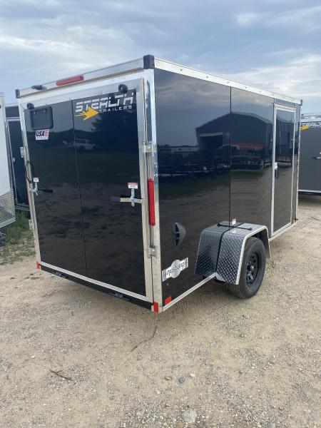 New 2027 Stealth Trailers 6X12 Cargo / Enclosed Trailer 6' inside height