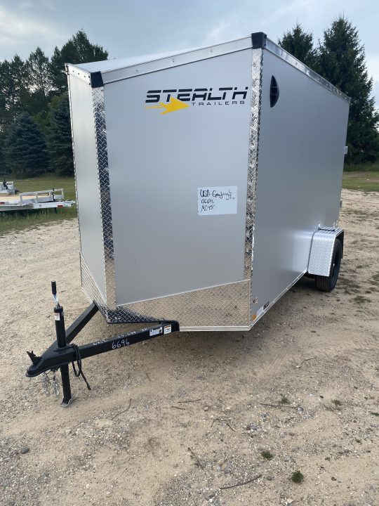 New 2027 Stealth Trailers 6X12 Cargo / Enclosed Trailer 6' 6" inside height