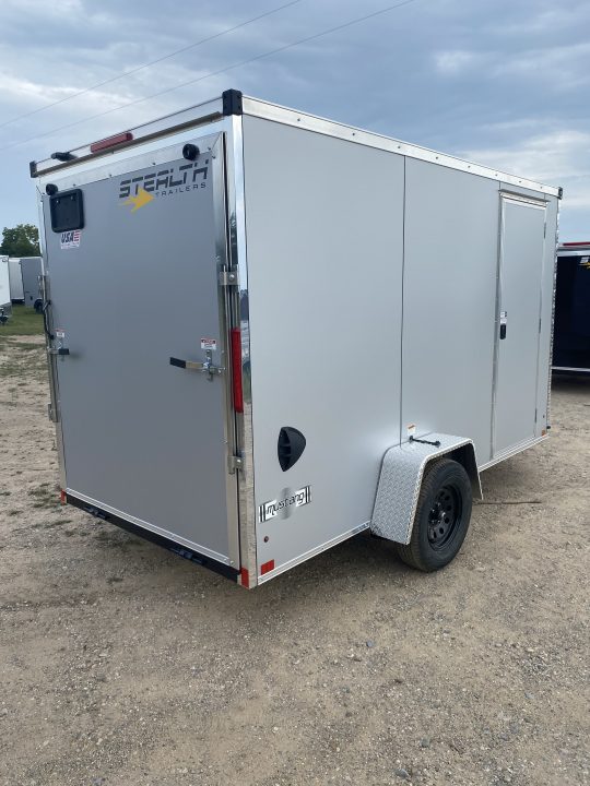 New 2027 Stealth Trailers 6X12 Cargo / Enclosed Trailer 6' 6" inside height