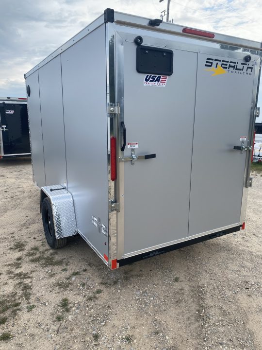 New 2027 Stealth Trailers 6X12 Cargo / Enclosed Trailer 6' 6" inside height
