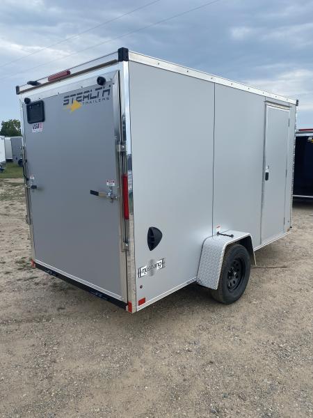 New 2027 Stealth Trailers 6X12 Cargo / Enclosed Trailer 6' 6" inside height