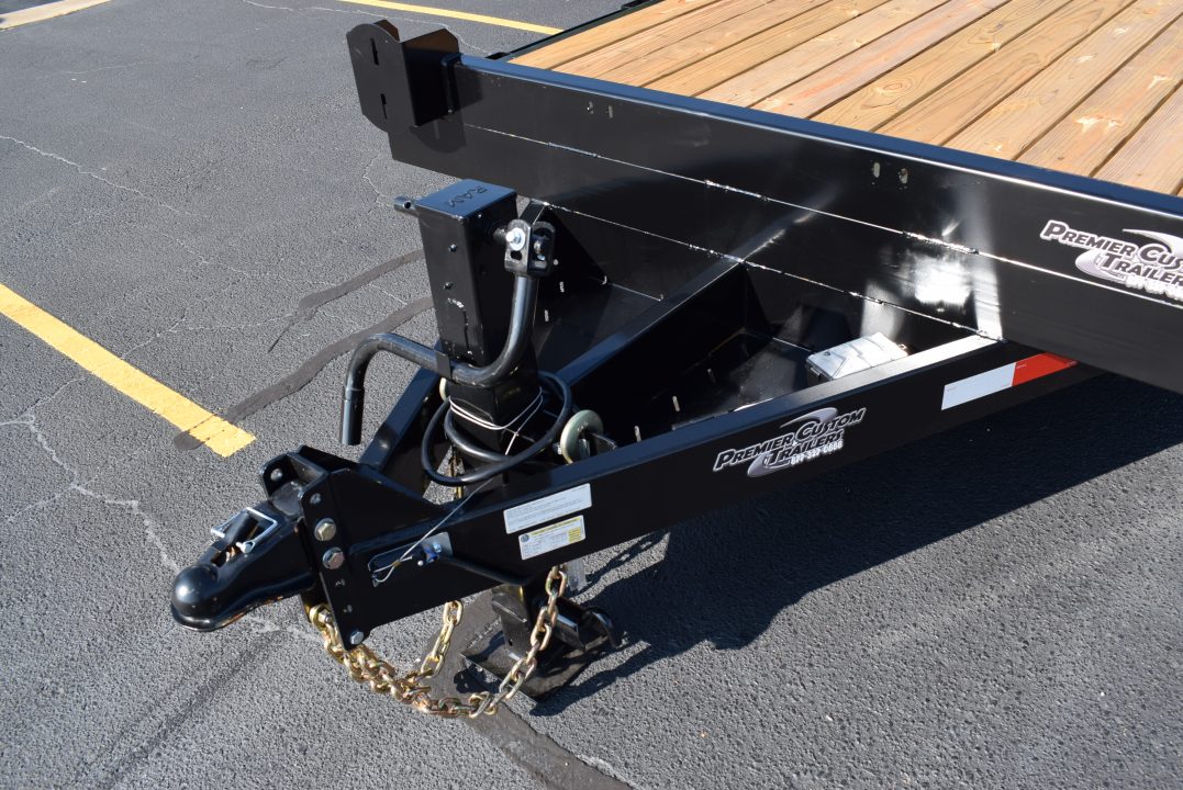 New BND Trailers 7x20 14K Equipment Trailer with Fork Holders