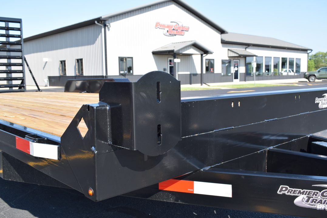 New BND Trailers 7x20 14K Equipment Trailer with Fork Holders