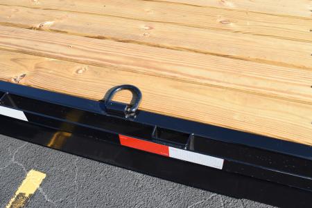 New BND Trailers 7x20 14K Equipment Trailer with Fork Holders