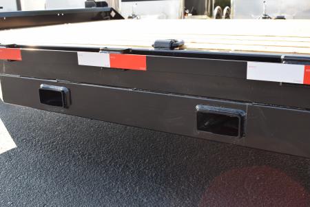 New BND Trailers 7x20 14K Equipment Trailer with Fork Holders