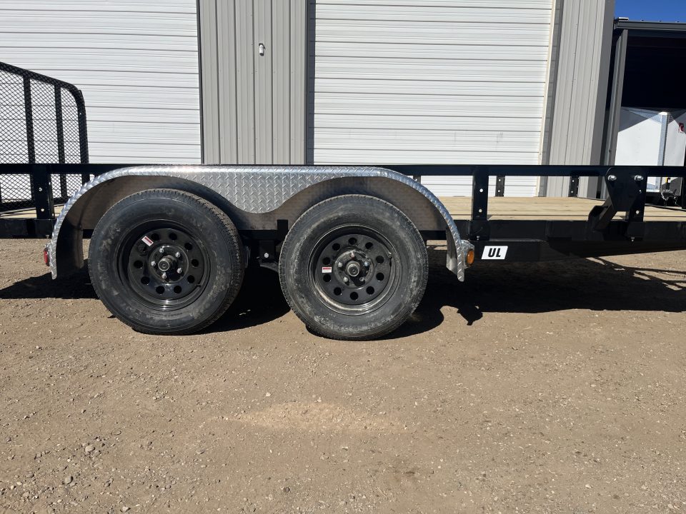 New 2027 PJ 83"x14' Tandem Axle Utility Trailer - UL