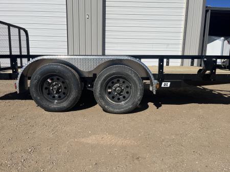 New 2027 PJ 83"x14' Tandem Axle Utility Trailer - UL