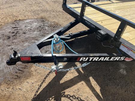 New 2027 PJ 83"x14' Tandem Axle Utility Trailer - UL