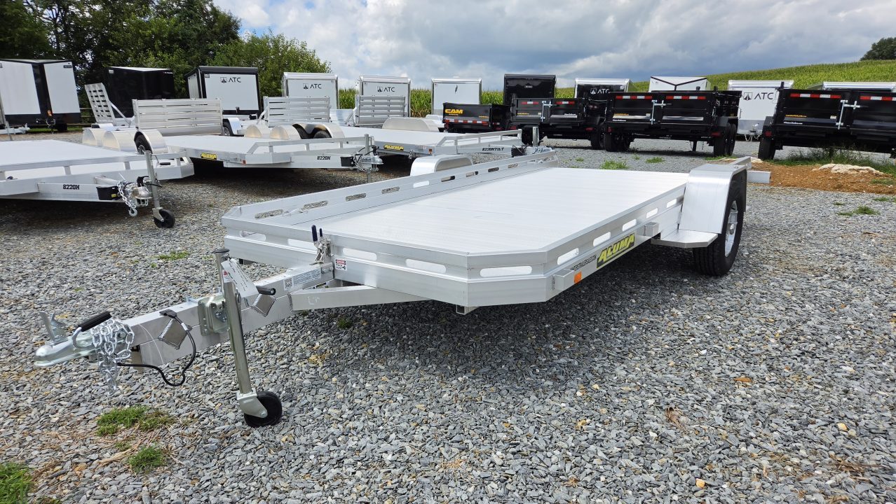 New 2027 Aluma 78X14S TILT Utility Trailer