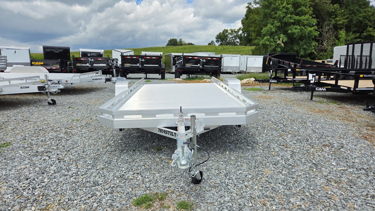 New 2027 Aluma 78X14S TILT Utility Trailer