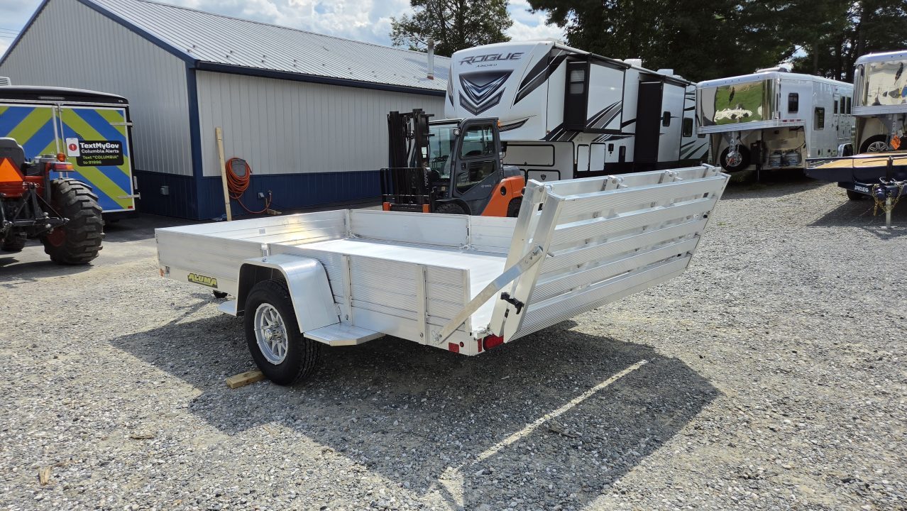 New 2027 Aluma 81"X12S-R-BT-SR Utility Trailer