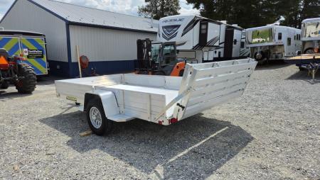 New 2027 Aluma 81"X12S-R-BT-SR Utility Trailer