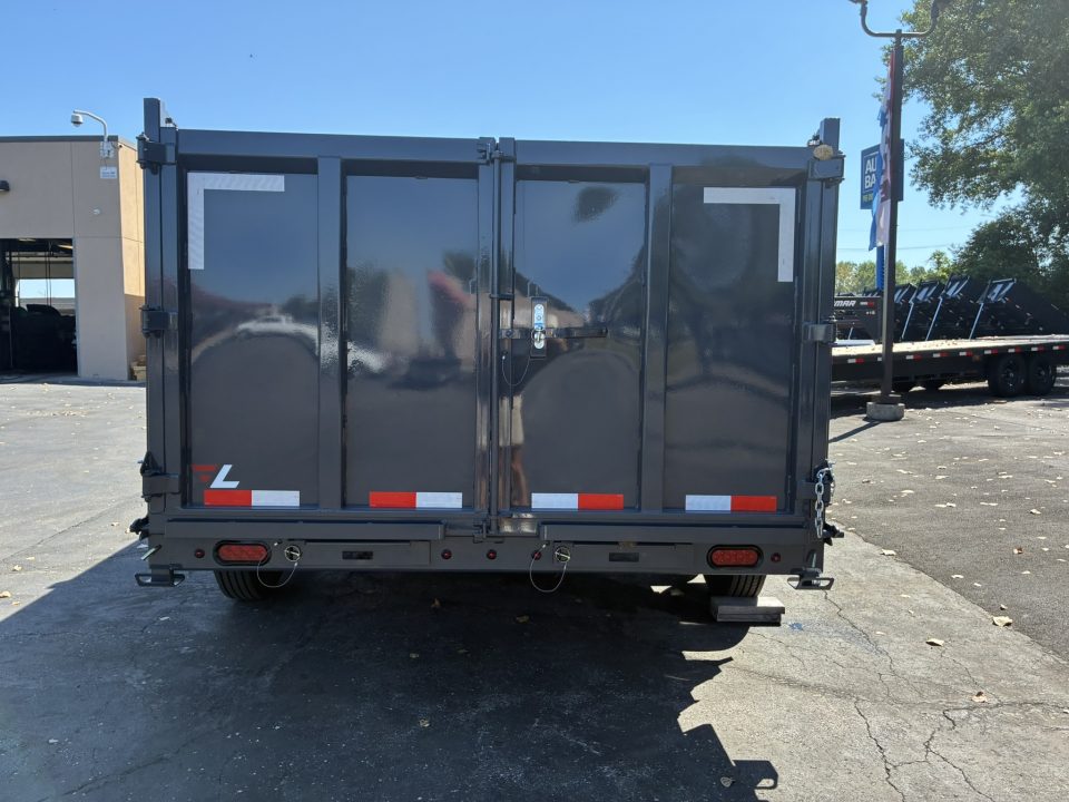 New 2027 Lamar Trailers 83"x14' -14K Telescopic Dump Trailer