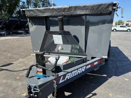 New 2027 Lamar Trailers 83"x14' -14K Telescopic Dump Trailer