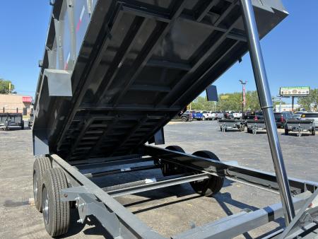 New 2027 Lamar Trailers 83"x14' -14K Telescopic Dump Trailer